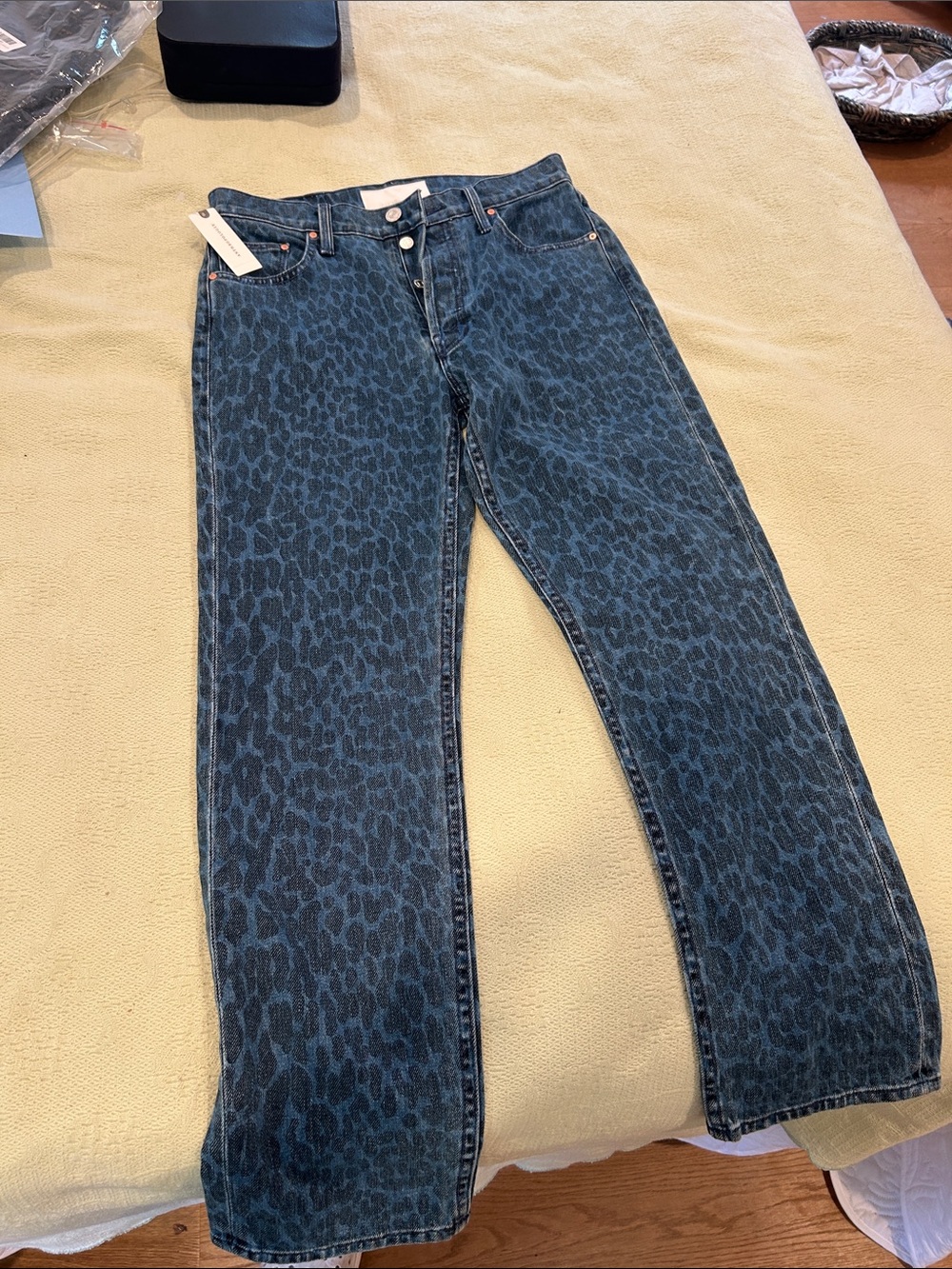 Anthro Straight Jeans